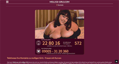 Desktop Screenshot of mollige-girls.com